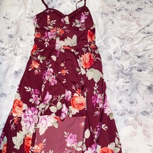 Floral Romper only wore once, never have worn again